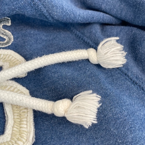 Indianapolis Colts NFL Athletic Campus Crew Hoodie Blue Men’s Size Small - Picture 4 of 15